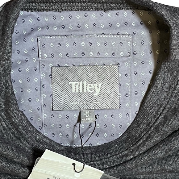 Tilley Windsor Sweater BLWS1 Wanderer Collection Blue Size Med - Picture 10 of 10